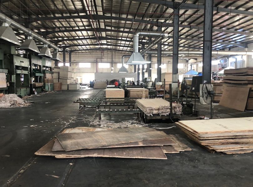 Dongguan Lingfeng Wood Industry Co., Ltd. γραμμή παραγωγής του κατασκευαστή