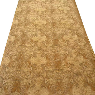 Χρυσό Madrone Burl Φανίρισμα 4 * 8 πόδια High End Χρυσό Madrone Burl Φανίρισμα Έπιπλα Τείχη Πίνακες πόρτα ξύλινο φανίρισμα